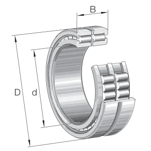 INA SL184960-A-BR-C3 CYLINDRISK RULLE 300X420X118 - Kampagnepris